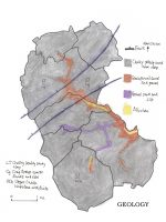 Debenham, Suffolk environmental maps - geology