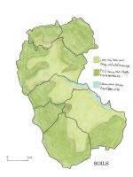 Debenham, Suffolk environmental maps - soils