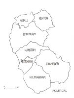 Debenham, Suffolk environmental maps - political